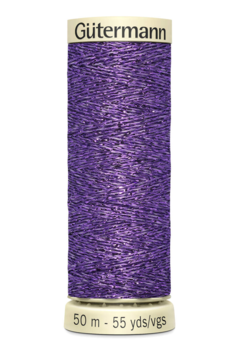 Metallic Thread 10 Purple