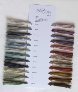 Haya Shade cards 2023/24