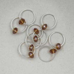 Amber Crystal - fits needle 2-9 mm