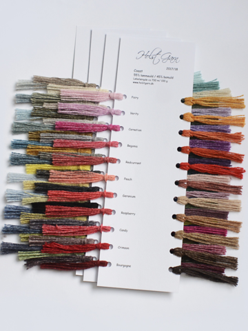 Coast Shade Cards 2017/18