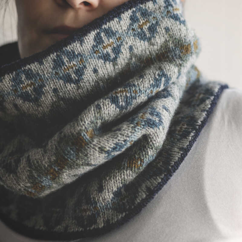 Yarn-kit for Old Compass cowl